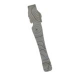 Donk! Pocket Clip compatible with Leatherman Wave, Wave Plus+, Alpha, Surge & Charge AL, ALX, Ti, XTi - Titanium TC4 - Custom Designs - Quick Release - Extra Carry Options - Topo Version 1.0.0