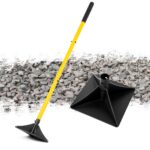 8"x8" Steel Tamper with 48" Handle, Heavy Duty Hand Compactor Tool for Leveling Soil, Gravel, Sand, Asphalt, Ground, Paver, Driveway, Garden, Yard, and Blacktop Repair 8"×8" Version 1.0.0