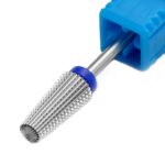 5 in 1 Nail Drill Bits Carbide Rotary Bit,3/32" Shank - Manicure Nail Art, Drill Machine Accessory,Acrylic or Hard Gel Remover (M) M Silver Version 1.0.0