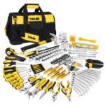 TOPLINE 467-Piece Household Home Tool Sets for Mechanics, 16-Inch Tool Bag with Heavy Duty Home Tool Kit Included, Tool Sets for Men, Tool Kits for Home General Maintenance, Basic Applications Version 1.0.0