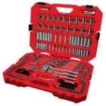 CRAFTSMAN Socket Set, 159 Piece Socket Wrench Set Mechanics Tools 1/4-in., 3/8-in., and 1/2-in(, 6 Point and 12 Point (CMMT12125) NEW 159 Piece Set Version 1.0.0
