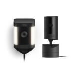 Ring Pan-Tilt Indoor Cam, Black with Ring Spotlight Cam Plus Plug-In, Black Version 1.0.0