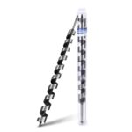 1-1/2 inch X 23.6 inch Auger Bit for Wood, 38x600mm Hex Long Auger Drill Bit for Wood, Hard Wood,Ship, Composite Materials, Drywall and DIY Projects 1-1/2" (38mm)diameter 23.6 inch / 600mm Length Version 1.0.0