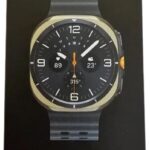 Samsung Galaxy Watch Ultra 2025 (64GB, 47mm, Unlocked LTE) AI Smartwatch with 1.5" AMOLED, Wi-Fi, Bluetooth, Heart Rate, GPS Fitness Tracker, International Model (Fast Charger Cube Bundle, Silver) Titanium Silver Version 1.0.0