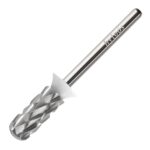 5XC Safety Nail Drill Bits, Small Rounded Barrel, 3/32 Shank Carbide Nails Bit for Righties, Electric Drills Accessories, Fast Remove Manicure Art Thick Gel (5XC, Small Barrel) 5XC Barrel Small 5XC Version 1.0.0
