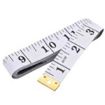Soft Tape Measure Dual Scale Standard & Metric Measurements Tape Scale Body Measuring Tape for Weight Loss Tailor Craft Ruler 60 Inches (White) Version 1.0.0