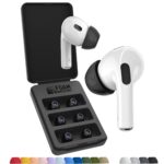 Foam Masters Ultra-Premium Memory Foam Ear Tips for AirPods Pro 3rd Gen (2025) | 3 Pairs | New Ver. | Secure Fit | Super Comfort | Better Noise Cancel | Replacement Buds (Assorted S/M/L, Black) Assorted S/M/L - AirPods Pro 3 (2025) Black Version 1.0.0