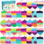 30PCS Party Favors for Kids, Bulk Fidget Toys, Birthday Party Toys, Small Classroom Prizes Box Fidgets Toys for Kids Toddlers Adult, Goodie Bag Stuffers, Treasure Chest, Bubbles Poppers,Relieve Stress Set 30 30 Version 1.0.0